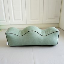 패드 발 베개 다리 임산부 바디필로우 종아리 무릎 기능성 쿠션, 3 물 잔디 녹색