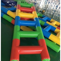 에어바운스 순발력 장애물 경주 물놀이 유치원 수업, 팽창식 사다리 5명