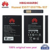 핸드폰 배터리 교체 100 orginal hb824666rbc 배터리 3000mah 화웨이 화웨이 e5577 e5577bs-937 휴대 전화 hb824666rbc