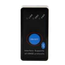 블루투스 V2.1 미니 Elm327 obd2 스캐너 OBD 자동차 진단 도구 코드 리더 안드로이드 윈도우즈 심비안, 블루투스 v2.1 5