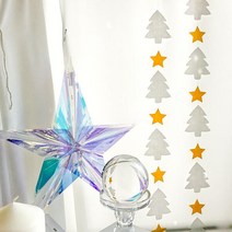 아트박스/아이씨유 크리스마스 화이트 트리 모빌 2P