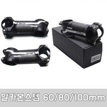 RAZA 알카본스템 카본스템 60 80 100미리, 1개, 2번 알카본60