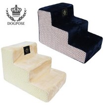 푹신 개발판 시바견 반려동물스텝 이쁜 댕댕이 3단, 상세페이지 참조, 색상_네이비