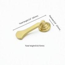 솔리드 브래스 경감 님이 펜던트 모양 주방 서랍 수납장 골드 옷장 손잡이 찬장 도어 빈티지 가구 하드웨어, 01 1Pcs