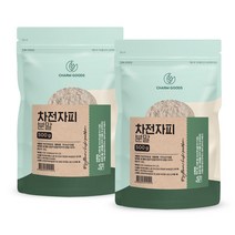 인도산 수용성 차전자피 식이섬유 가루 불용성 식이섬유 차전차피 분말 자전차피 질경이 씨앗 껍질 차전차, 500g, 2개