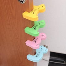 [3G MALL] 유아 아동 방문 손끼임 방지 패드 어린이 안전용품, 코알라, 옐로우