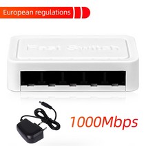 3.0 5 포트 기가비트 스위치 이더넷 분배기 10/100/1000Mbps RJ45 허브 LAN 인터넷 어댑터 미니 네트워크, EU-5 Port 1000Mbps 2, 03 5 Port 1000Mbps 2