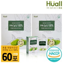 옻가네 프라임 노니 파우치 원액 주스, 60포, 60ml
