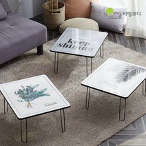 리빙코디 하이그로시 액자테이블 밥상 M/L, 02_리빙코디 액자테이블_소_제노
