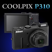 니콘 정품 P310 [32GB 포함] 초고화질 밝은렌즈 디지털카메라 k, 블랙, 16GB 메모리+케이스+리더기