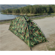 비박용 밀리터리 미니 군용 낚시 소형 백패킹 야외 부대 감성 텐트, A