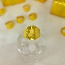 [호랑이띠반지] 태 주얼리 순금 왕자 돌반지 24k(99.9%)/ (1g 1.875g 3.75g)