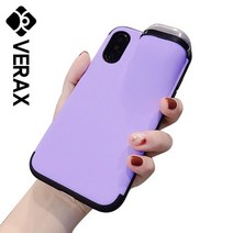 기타 바보사랑[베락스]아이폰6S 수납 에어팟 범퍼 컬러 하드 케이스 P374, 화이트