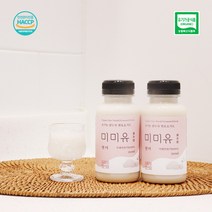 유기농 쌀누룩요거트 미미유 현미 200ml, 6병, 현미요거트 200ml