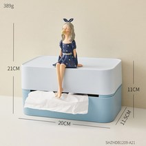 북유럽 가정 장식 조직 상자 거품 소녀 동상 냅킨 홀더 조직 홀더 사무실 주방 스토리지 조직 홈 스토리지, C21