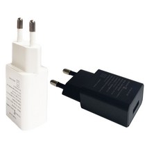 [ecolucky] USB 고속 충전기/급속충전/아답터/스마트폰/휴대폰/퀵차지, USB충전기-블랙, 1개
