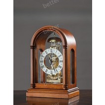 레트로 아날로그 시계 탁상 무소음 선물 수입소품, 02.스퀘어