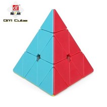 매직큐브 MoYu Meilong 피라미드 매직 큐브 전문가용 스, QIYI jzts
