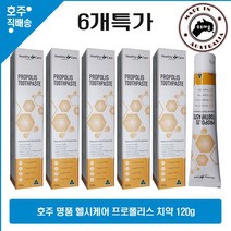 헬시케어 프로폴리스 치약 120g 6개특가 [호주퀵배송], 단품