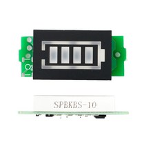 적산계 배터리 인산철 1S 2S 3S 4s 단일 3.7V 리튬 배터리 용량 표시기 모듈 4.2V 파란색 디스플레이 전기, 04 4S16.8V