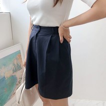 커밍투유 여성 여름 5부 버뮤다 팬츠