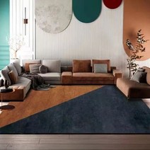 인테리어 거실 매트 욕실 발판 카펫트 러그 북유럽 조명 럭셔리 소파 커피 테이블 넓은 공간 카펫 심플한 침실 침대 옆 미끄럼 방지 세탁 가능 바닥, 3_Customizable size