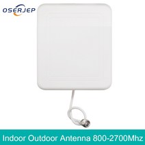 4g 야외 내부 안테나 2g 3g 4g lte 패널 실내 안테나 800-2700 n-female 휴대 전화 부스터 리피터 안테나 포함, 한개옵션0