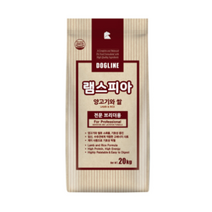 도그라인 퍼피 램스피아 반려견 사료, 1개, 20kg