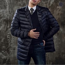 더휴 남성 홈쇼핑브랜드 (남성TV홈쇼핑)헬리움시티.덕다운 자켓형 경량점퍼(W_MJ20M4DU001)