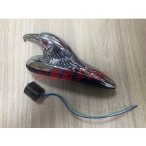 오토바이 휀다 커스텀 머드가드 장식 튜닝 할리데이비슨 독수리 혼다 클래식 바이크 레트로, A(램프) + 1개