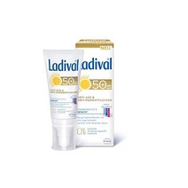 Ladival Anti-Age & Anti-Pigment Spots SPF 30 - 얼굴 목 분열 및 손을 위한 무향 선크림 무색소 방부제 1 x 50 ml, SPF 50+