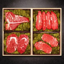 선물용 드라이에이징 소고기 스테이크 티본 립아이 채끝 등심 부채살 프리미엄 B호