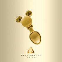 쥐돌이 돌반지 순금 24k 99.9% 3.75g