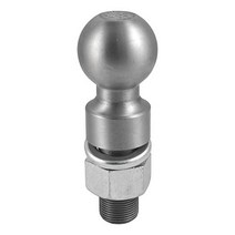 CURT 40086 Raw Steel Trailer Hitch Ball 25 000 lbs. 2-5/16-Inch Diameter Tow Ball with 1-1/4-Inch, 25,000 lbs.