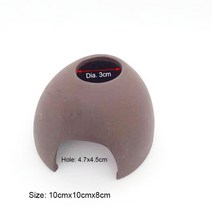어항 장식물 수족관 세라믹 물고기 새우 보호소 집 도자기 전갈 집 통 시뮬레이션 돌, 높은 집, 작은