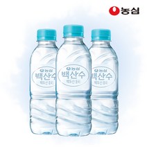 농심 백산수 무라벨 330ml 20병 생수