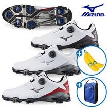미즈노골프 미즈노 슈즈백+제습제 증정 VALOUR 벨루어 006 스파이크 보아 남성 골프화 51GM2230