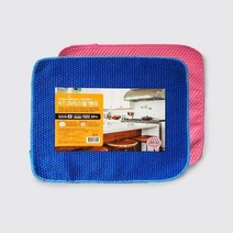 기타 초 극세사 크리스탈 행주 30X30 10매입, 핑크