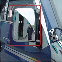 현대 포터2 고정 수동형 몰딩 튜닝 차량 사이드보조미러 카튜닝