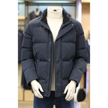 코오롱 브렌우드 22년 F/W 겨울 퀼팅 구스다운 메모리 블루종 점퍼 BRUAW542NYX [무료배송 상품]