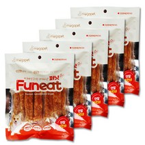 퍼닛 맛있는 강아지간식 300g, 5개, 덴탈 치킨 바