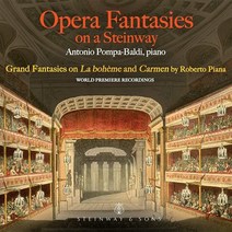 [CD] Antonio Pompa-Baldi 로베르토 피아나: 라 보엠 대환상곡 카르멘 대환상곡 (Roberto Piana: Grand Fantasy on..., Steinway & Sons, CD