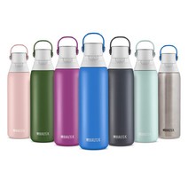 브리타 Brita 스테인레스 휴대용 정수 필터 물통 보틀, 스텐