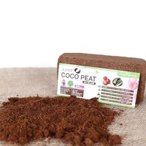 [M9AZ] 압축 코코피트 650g 코코이탄 브리켓 9990001EA, 쿠팡뽀 본상품선택