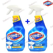 유한 물때비누때! 유해세균99.9%제거 욕실청소용 본품600ml x2개 *리뉴얼상품출고, 1개