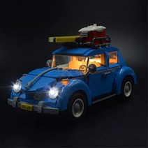 YEABRICKS 레고 10252 크리에이터 폭스바겐 빌딩 블록 모델용 LED 조명 (레고 세트 미포함)