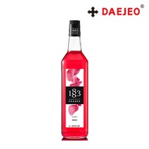 1883 장미향시럽1000ml 로즈 카페시럽 칵테일 에이드, 상세페이지 참조