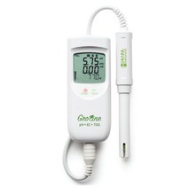 한나 휴대용 디지털 수질 온도 다항목 PH측정기 전도도 TDS 측정기 HI9814