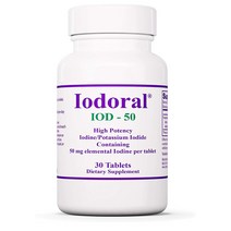 해외 Optimox Iodoral 50mg 요오드 Iodine 30정