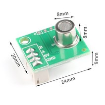 가스 감지기 누출 ZP07 MP503 공기 오염 센서 모듈 품질 감지 가스 저전력 소비, 한개옵션0